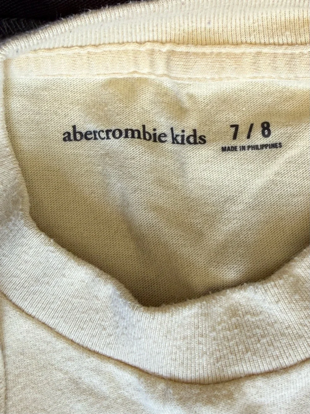 abercrombie kids soft yellow